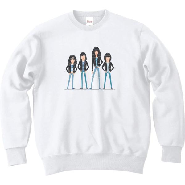 ラモーンズ Ramones　音楽 ロック シャツ バンド シネマ 長袖　トレーナー スエット ロング...