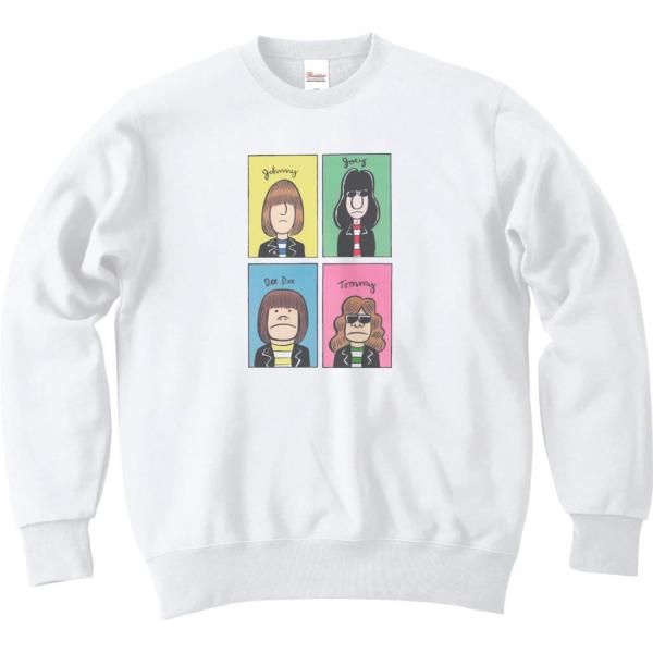 ラモーンズ Ramones　音楽 ロック シャツ バンド シネマ 長袖　トレーナー スエット ロング...