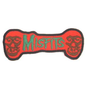 アイロンワッペン 　ロック　バンド　音楽（バンド）　ワッペン　刺繍ワッペン　MISFITS　アイロン...