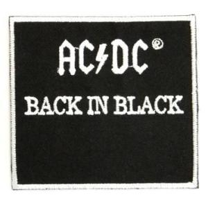 ロックバンドモチーフ ワッペン アップリケ 8種類 AC/DC SlipKnot