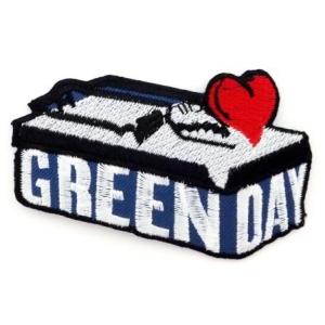 アイロンワッペン 　ロック　バンド　音楽（バンド）　ワッペン　刺繍ワッペン　GREEN DAY　アイロンで貼れるワッペン｜shinseitech