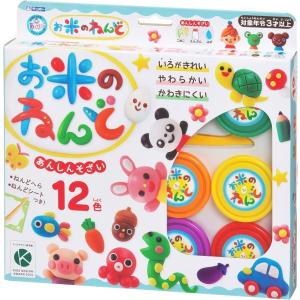 銀鳥 お米のねんど 12色セット 462-302 A-NRD12ZFR