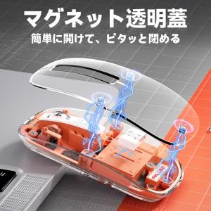透明 ワイヤレス マウス Bluetooth ...の詳細画像1