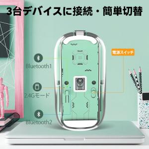 透明 ワイヤレス マウス Bluetooth ...の詳細画像2