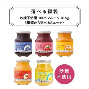 《》6種類から選べる100％フルーツ｜大瓶430g・415g 8個