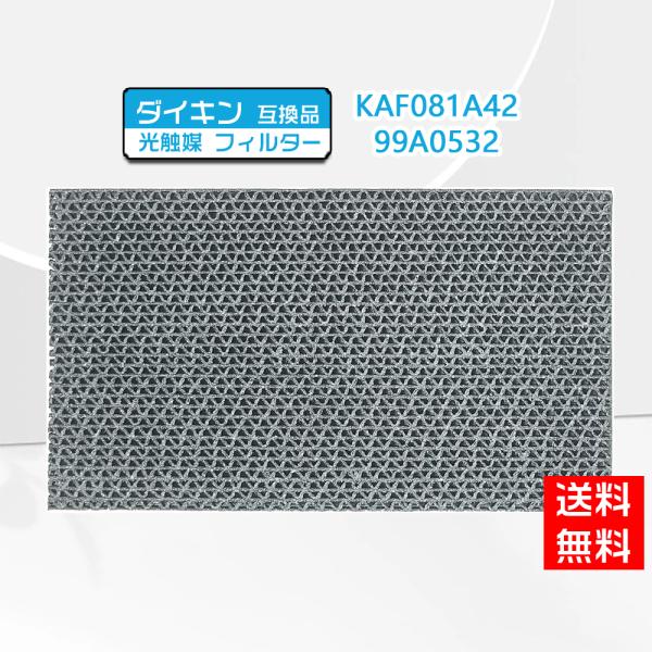 ダイキン互換品 光触媒集塵・脱臭フィルター（枠なし）エアコンフィルター KAF081A42 エアコン...