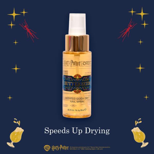 ORLY ハリーポッターHarry Potter バタービール クイックドライネイルスプレー 59m...