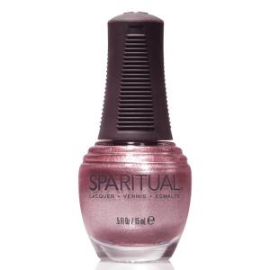 SpaRitual スパリチュアル ネイルラッカー 品番 80286 ラビングインピンク 15mL パールカラー シャンパンピンク SpaRitual JAPAN 直営店｜shinwa-corp