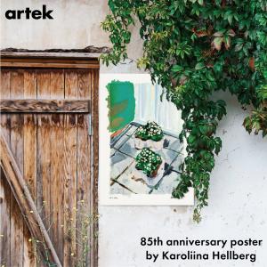 【artek/アルテック】85周年ポスター/カロリーナ・ヘルベリ/Artek 85 Anniversary Poster/50cm×70cm｜shinwashop