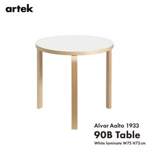 テーブル 81C アアルトテーブル ホワイトラミネート W75×D75×H72cm