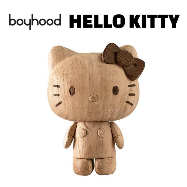 BOYHOOD ボーイフッド HELLO KITTY ハローキティ インテリア オブジェ 木製 オー...