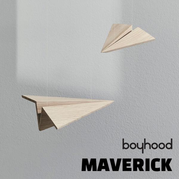 BOYHOOD ボーイフッド MAVERICK マーベリック インテリア オブジェ 紙飛行機 モビー...