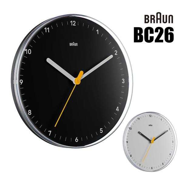 BRAUN ブラウン BC26 Dieter Rams ディーター・ラムス アナログ 壁掛け時計 Φ...