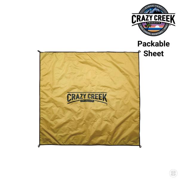 CRAZY CREEK Packable Sheet クレイジークリーク パッカブルシート タープ ...
