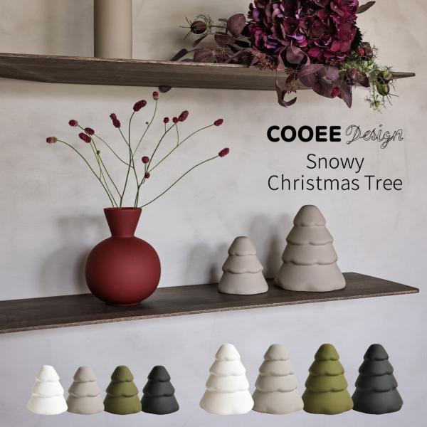 Cooee Design クーイーデザイン Snowy Christmas tree スノウイークリ...