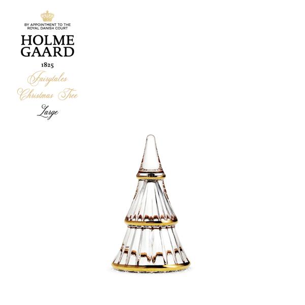 HOLMEGAARD ホルムガード フェアリーテイルズ ツリー Lサイズ クリア クリスマス ガラス...
