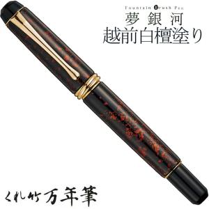 呉竹 くれたけ くれ竹 万年筆 夢銀河 天然木オリーブ コンバータ式 字