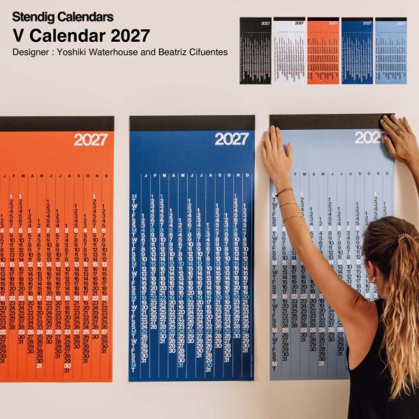 Stendig Calendar ステンディグ カレンダー V Calendar 2026 Vカレン...