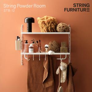 String funiture ストリングファニチャー String powderroom STB12 ストリングパウダールーム 洗面所 収納 パウダールーム シェルフ おしゃれ 北欧｜shinwashop