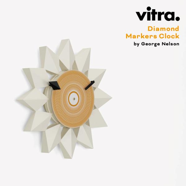 【掛けフックプレゼント】vitra ヴィトラ Diamond Markers Clock ダイアモン...