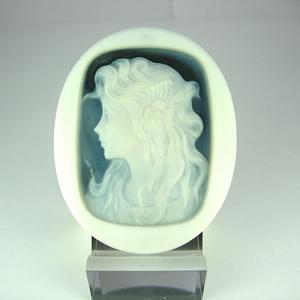 特大 シェルカメオ 手彫り 60×79mm ジュエリールース df451