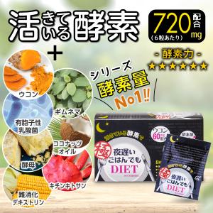 新谷酵素 夜遅いごはんでも 極（きわみ）約30日分 : BRハウス