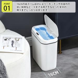 ゴミ箱 キッチン オフィス トイレ 壁掛け U...の詳細画像3