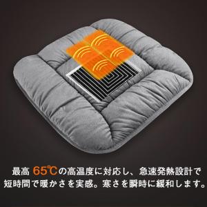 あったかグッズ USB クッション 三段階温度...の詳細画像2