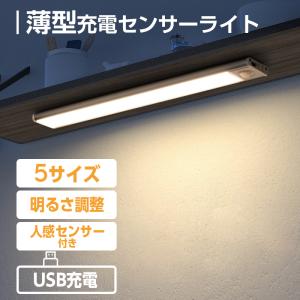 センサーライト 室内 屋外 玄関 人感 LED 充電式 明暗 人感センサー 自動点灯 明るい フットライト 足元灯 小型 クローゼット 廊下 ライト 照明