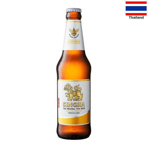 シンハー 330ml 瓶 タイ ビール 輸入ビール クラフトビール
