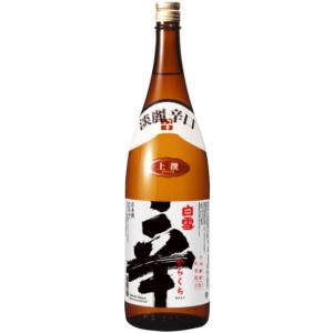 上撰 白雪 辛口 1800ml 日本酒 兵庫県 地酒 小西酒造