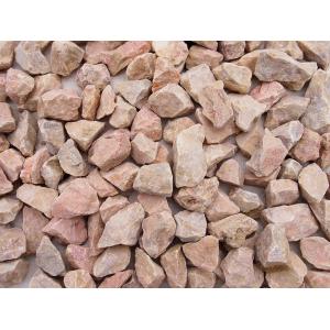 洋風砂利　クラッシュ　ピーチピンク　 1平米セット（20kg×3袋）　5分（約20〜25mm）