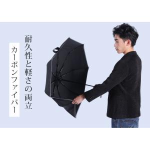 折りたたみ傘 自動開閉 形状記憶 メンズ 3秒...の詳細画像2