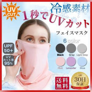 フェイスマスク フェイスカバーマスク 防寒 夏用 冷感