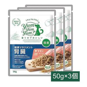 【お試しセット】 yum yum yum ヤムヤムヤム ドッグフード 健康マネジメント腎臓 50g×...