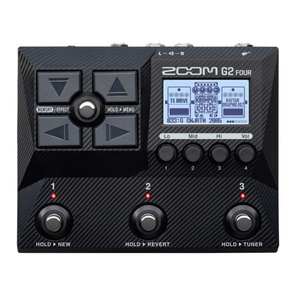 ズーム ギター用マルチエフェクツ・プロセッサーZOOM G2 FOUR