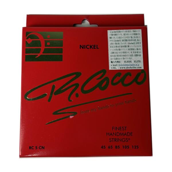 R COCCO ( リチャードココ ) エレキベース弦 (NICKEL) RC 5 C(N) 1セッ...