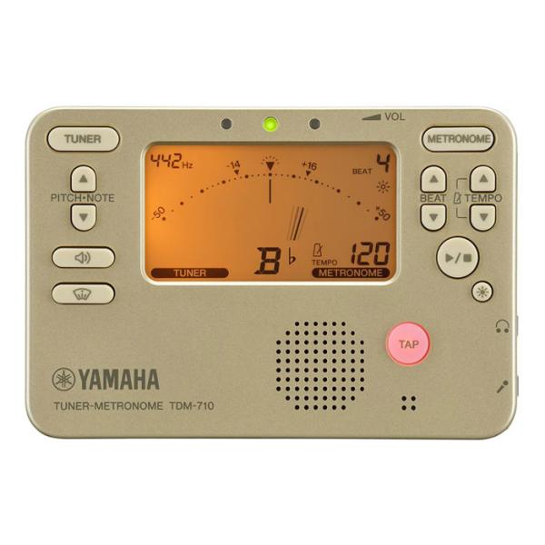 ヤマハ TDM-710GL チューナーメトロノーム (ゴールド) YAMAHA【追跡可能メール便 送...