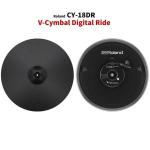 ローランド 18 インチ Vシンバル・デジタル・ライド Roland V-Cymbal Digital Ride CY-18DR｜shiraimusic