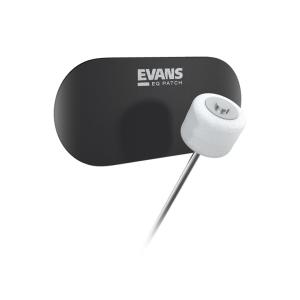 エバンス EQバスドラムパッチ ブラックナイロンEVANS EQPB2