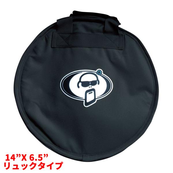 プロテクションラケット スネアドラム用ケース リュックタイプ 14”X 6.5” (ブラック) PR...