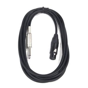 CANARE (カナレ) XLRキャノン メス - 標準モノラルフォン 3m ケーブル PC03-B