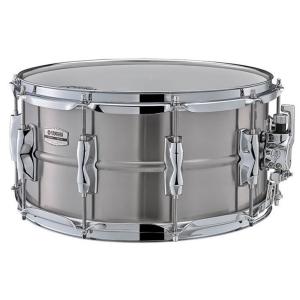 ヤマハ レコーディングカスタム スネアドラム ステンレススティールシェル 14x7.0インチ YAMAHA RLS1470【スネアの取説付】【ソフトケース付】｜shiraimusic