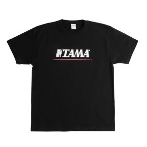 TAMA (タマ) 「TAMA」 ロゴTシャツ ブラック【サイズをお選びください】