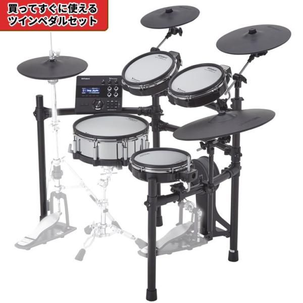 ローランド 電子ドラム V-Drums Roland TD-27KV2+MDS-STD2＋【買ってす...