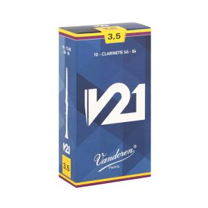 vandoren（バンドーレン） B♭クラリネットリード V12（銀箱）3-1/2