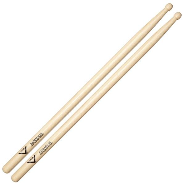 ベーター ドラムスティック ヒッコリー ファットバック3A VATER VH3AW (1ペア)
