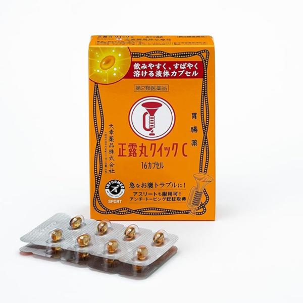 【第2類医薬品】正露丸クイックC 16カプセル 大幸薬品 胃腸薬