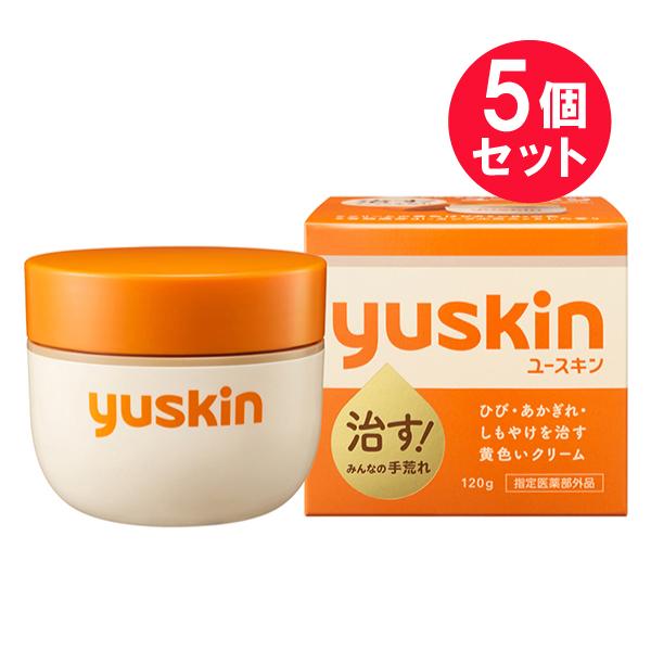 『5個セット』【指定医薬部外品】ユースキン 120g ユースキン製薬 皮膚用