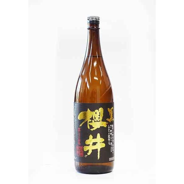 芋焼酎 黒櫻井 25度 1800ml − 櫻井酒造